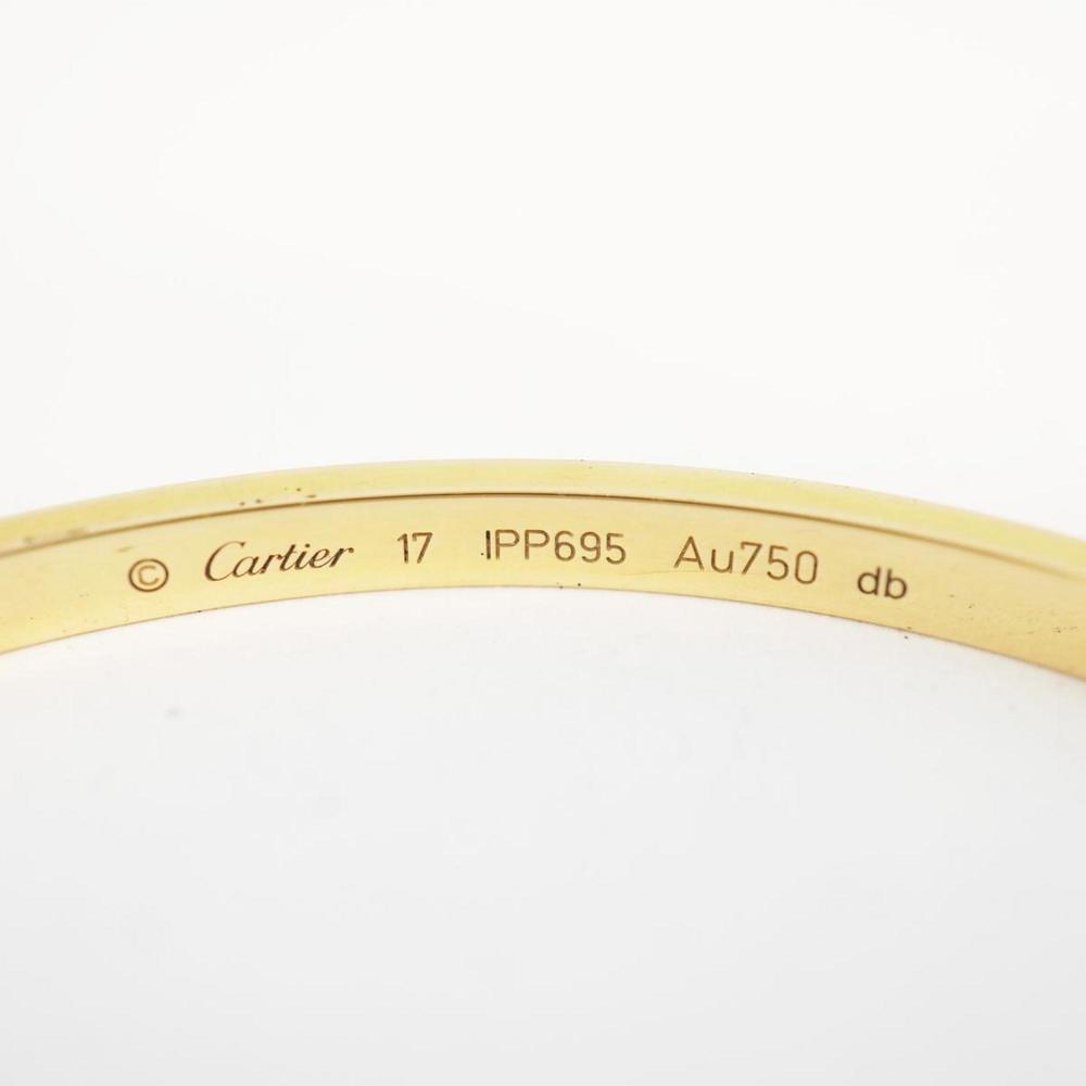 Cartier Bangle Love Bracelet K18YG Yellow Gold Ladies - Picture 6 of 15